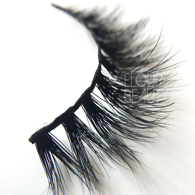 Luxury 3D real mink permanent fake eyelashes China supplies EA05